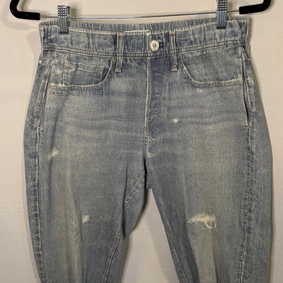 Rag & Bone  Relaxed Jogger Pants in Glass Hill Blue Relaxed Medium - Picture 2 of 9